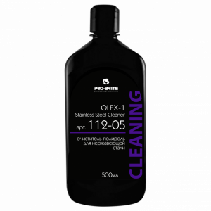 OLEX-1 Stainless Steel Cleaner очиститель-полироль для нержавеющей стали 0,5л 1/20