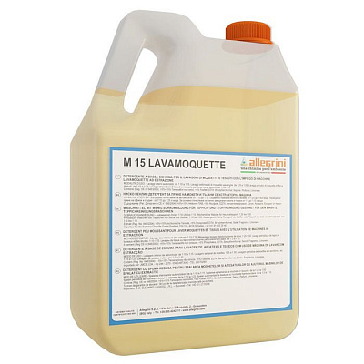 M15 LAVAMOQUETTE  ср-во д/паласов, ковровых покрытий и тканей 5кг 1/4