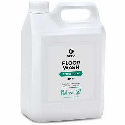 FLOOR WASH концент. нейтр. ср-во б/щелочи д/мытья пола 5,1кг 1/4