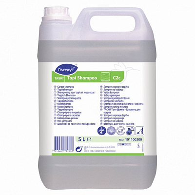 TASKI TAPI SHAMPOO 5л шамп. д/сухой пенной читки ковров 1/2