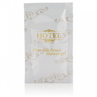 Hotel гель д/душа, саше 10мл, БЕЛО-ЗОЛОТОЙ , ТРЕЙД 1/500