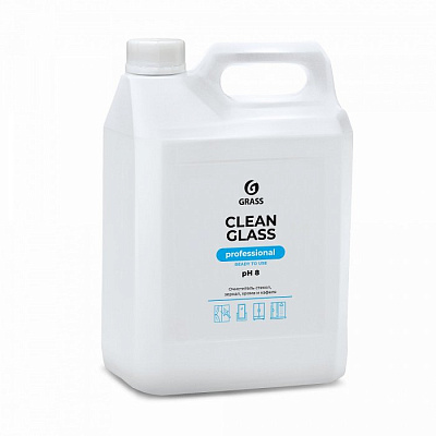 CLEAN GLASS PROFESSIONAL очиститель стекол, зеркал 5кг 1/4