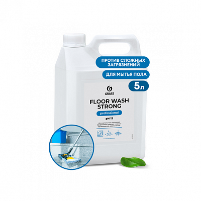 FLOOR WASH STRONG концент. щелочн. ср-во д/мытья пола 5,6кг 1/4