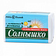СОЛНЫШКО мыло хоз. 140г РОМАШКА 1/4/48
