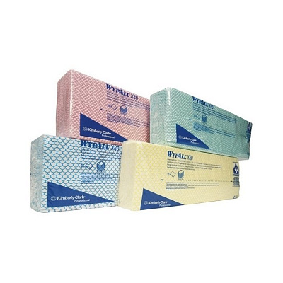 КИМБЕРЛИ WYPALL*Х80 протир. салф. красн. 1сл, 25л, 41,6*34,4см 1/10
