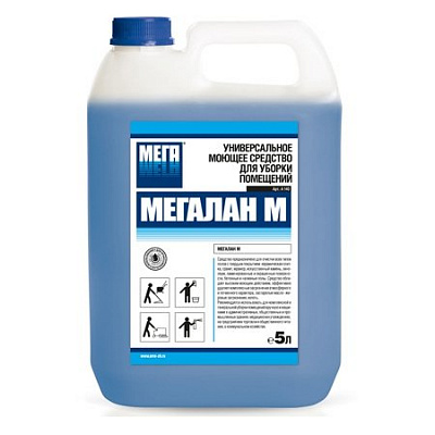 МЕГАЛАН М ср-во универс.д/уборки помещений 5л 1/1