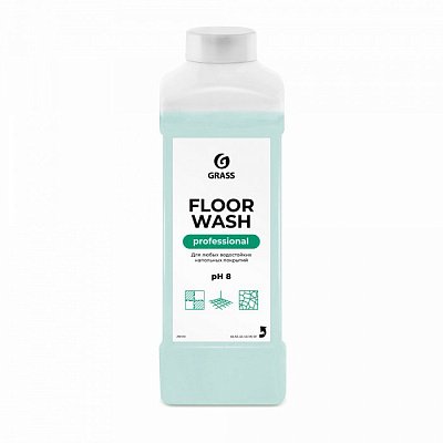 FLOOR WASH концент. нейтр. ср-во б/щелочи д/мытья пола 1л 1/12