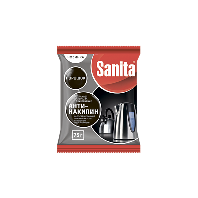SANITA ср-во д/удаления накипи 75г 1/50
