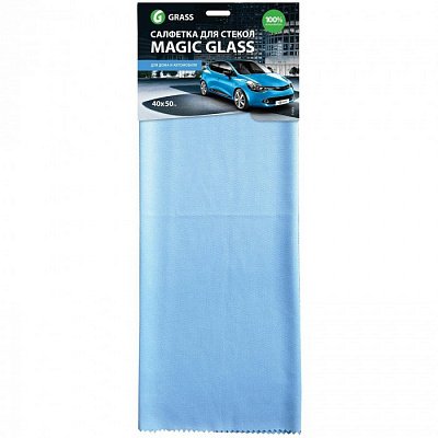 MAGIC GLASS салф. микрофибра д/стекла 40*50см 1/10